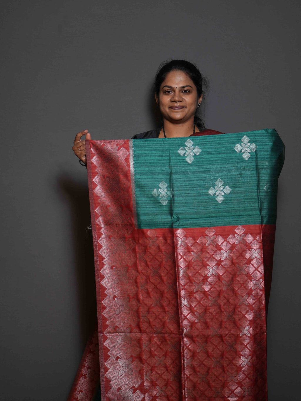 Jute Tussar Sarees Timeless Elegance / SKU318 – 7