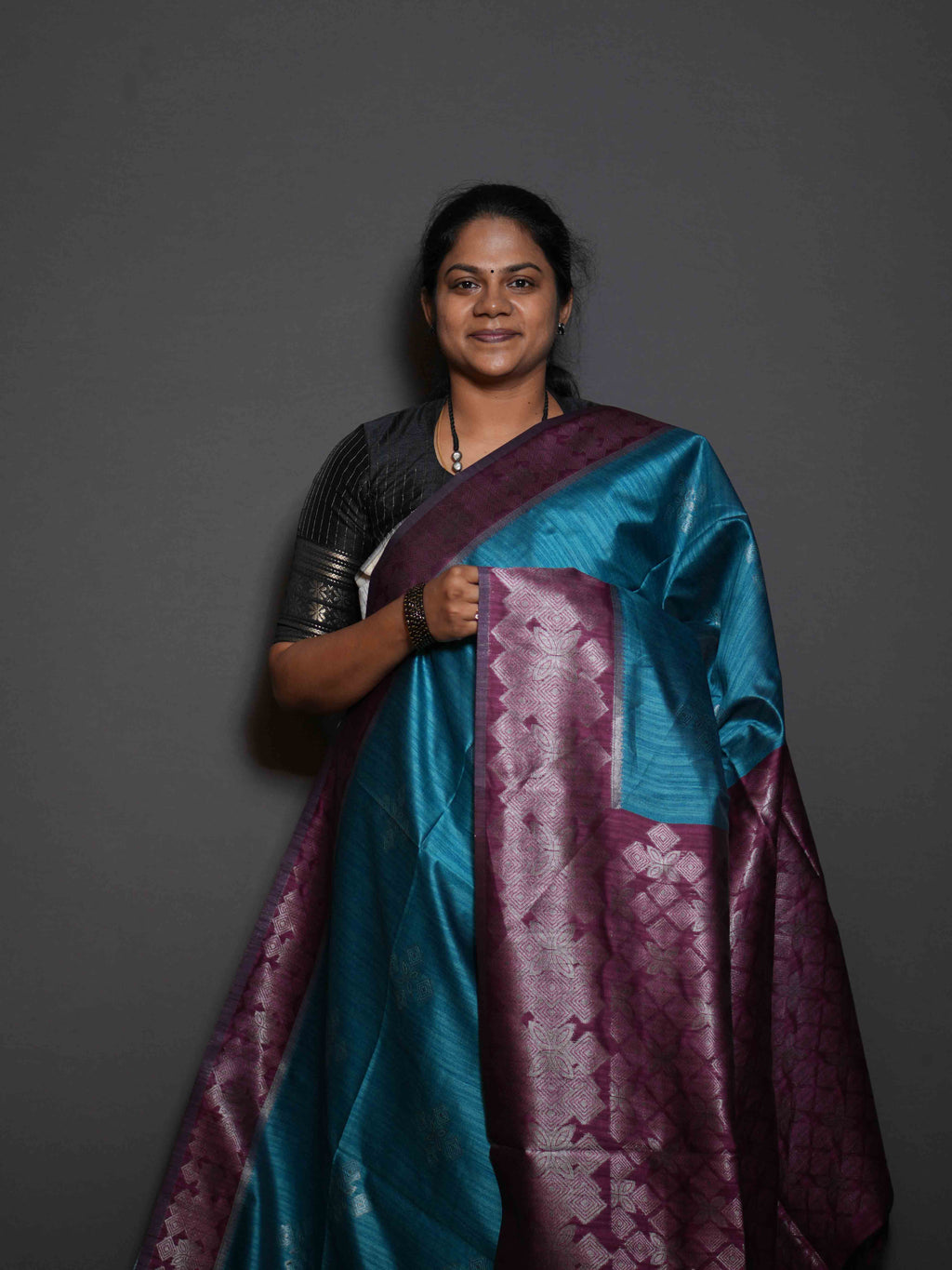 Jute Tussar Sarees Noble Weave / SKU318 – 8