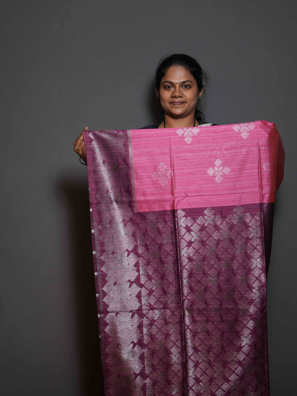Jute Tussar Sarees Majestic Grace / SKU318 – 9