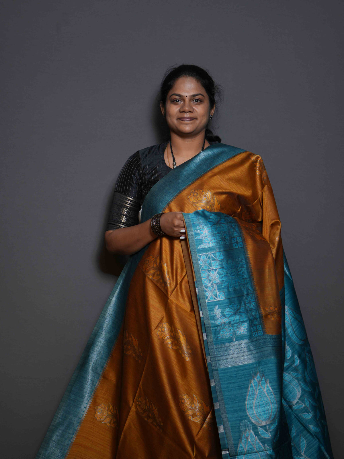 Jute Tussar Sarees Regal Heritage / SKU318 – 15