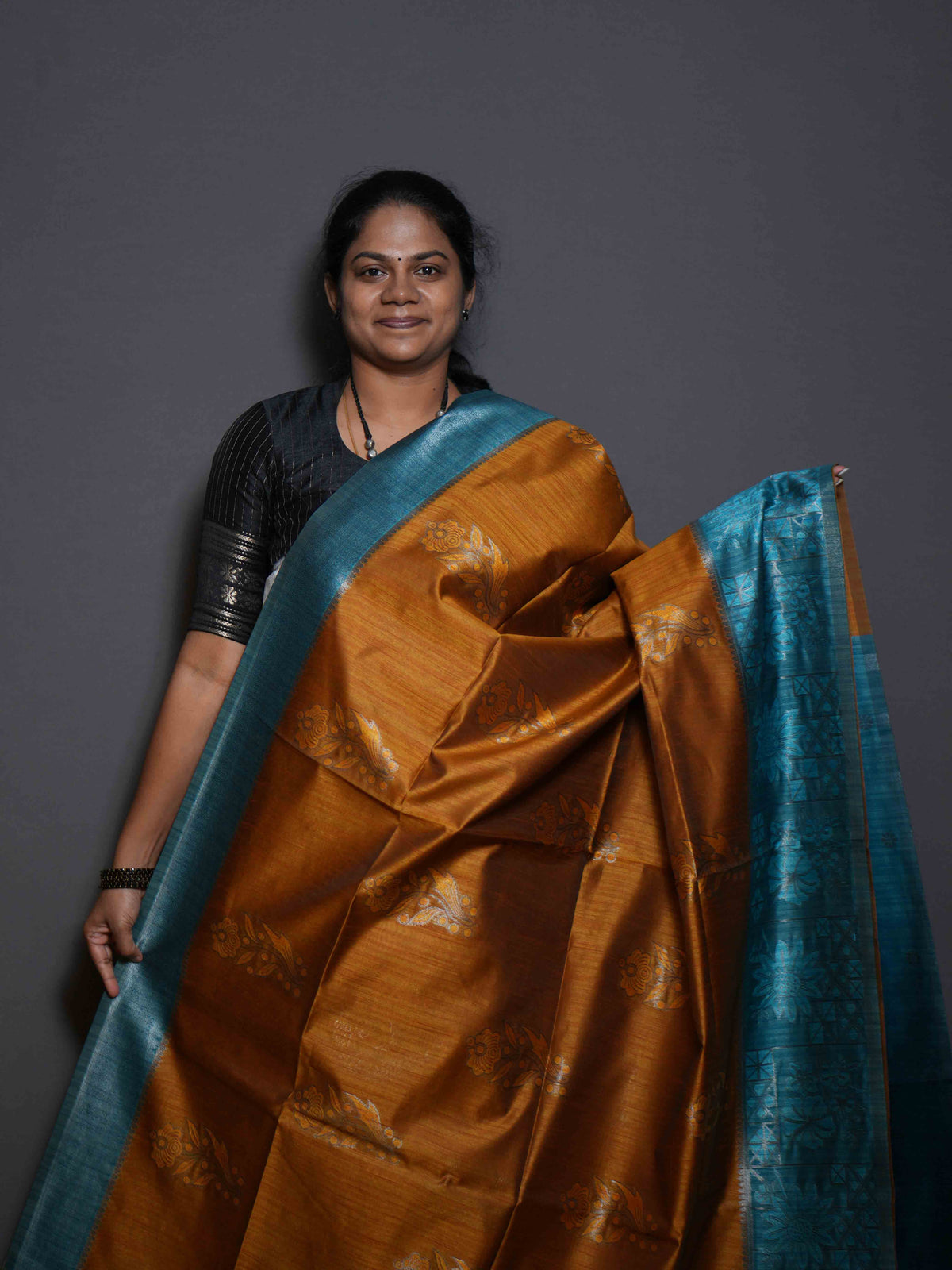 Jute Tussar Sarees Regal Heritage / SKU318 – 15