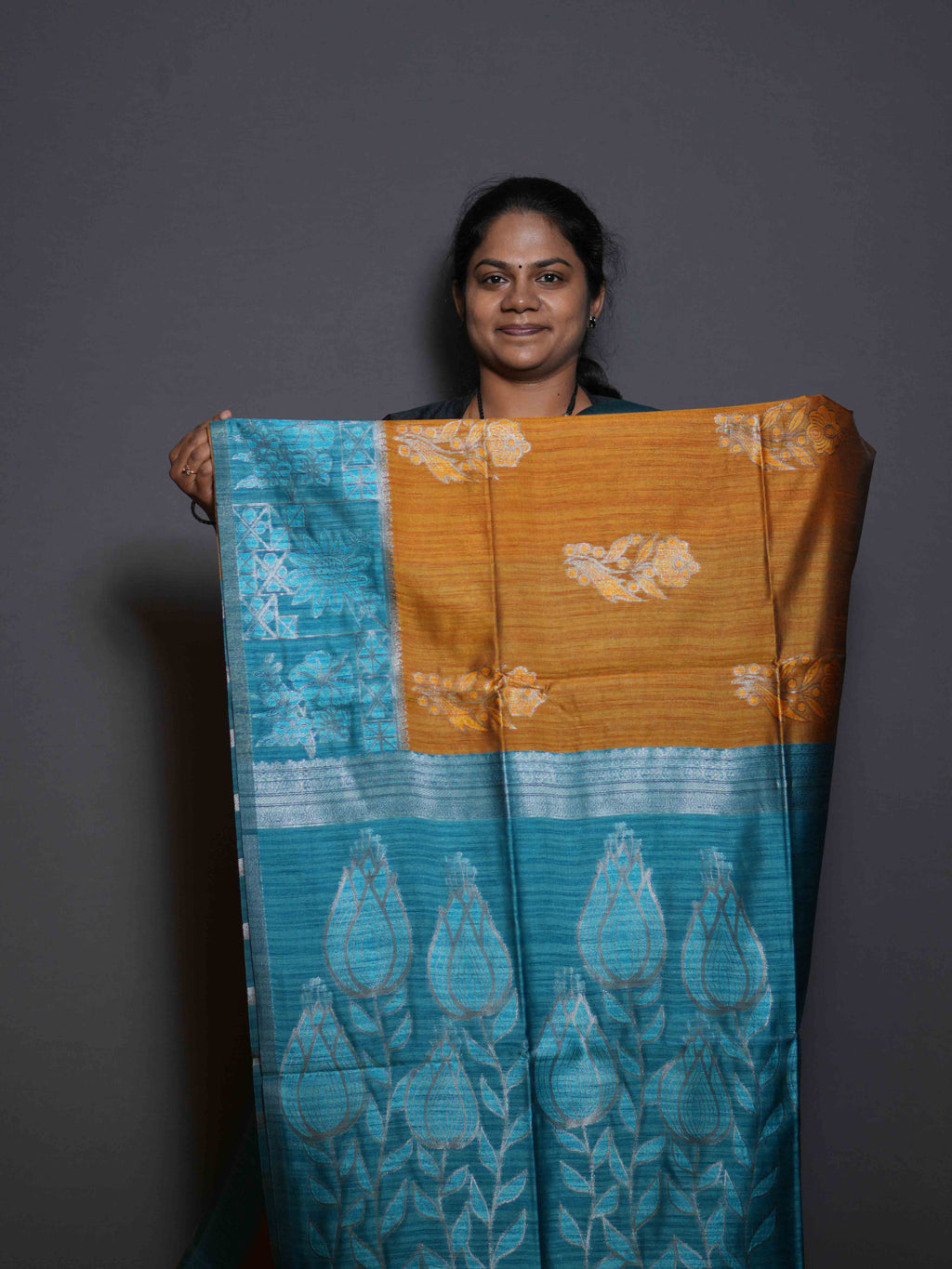 Jute Tussar Sarees Regal Heritage / SKU318 – 15