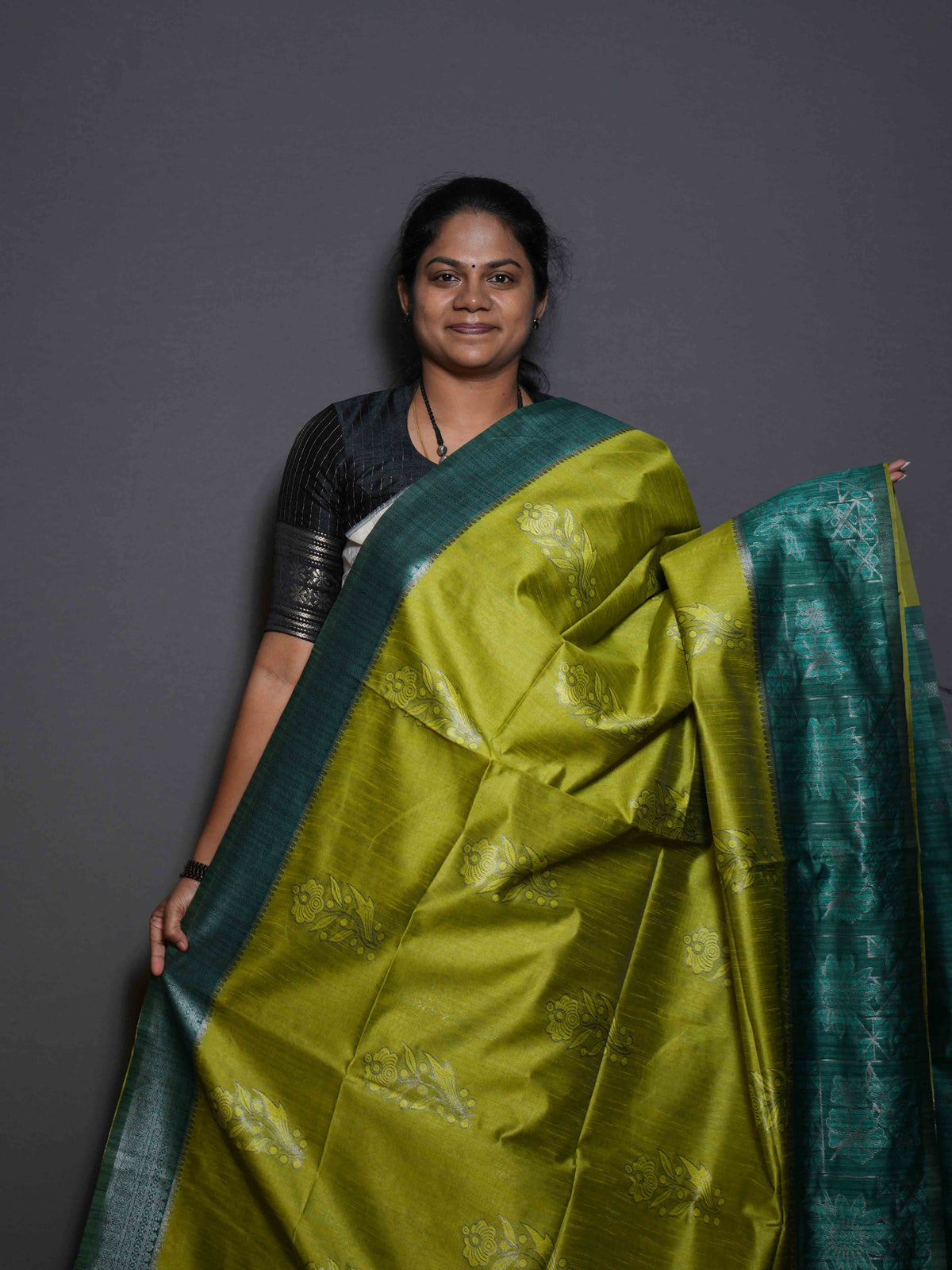 Jute Tussar Sarees Eternal Charm / SKU318 – 17