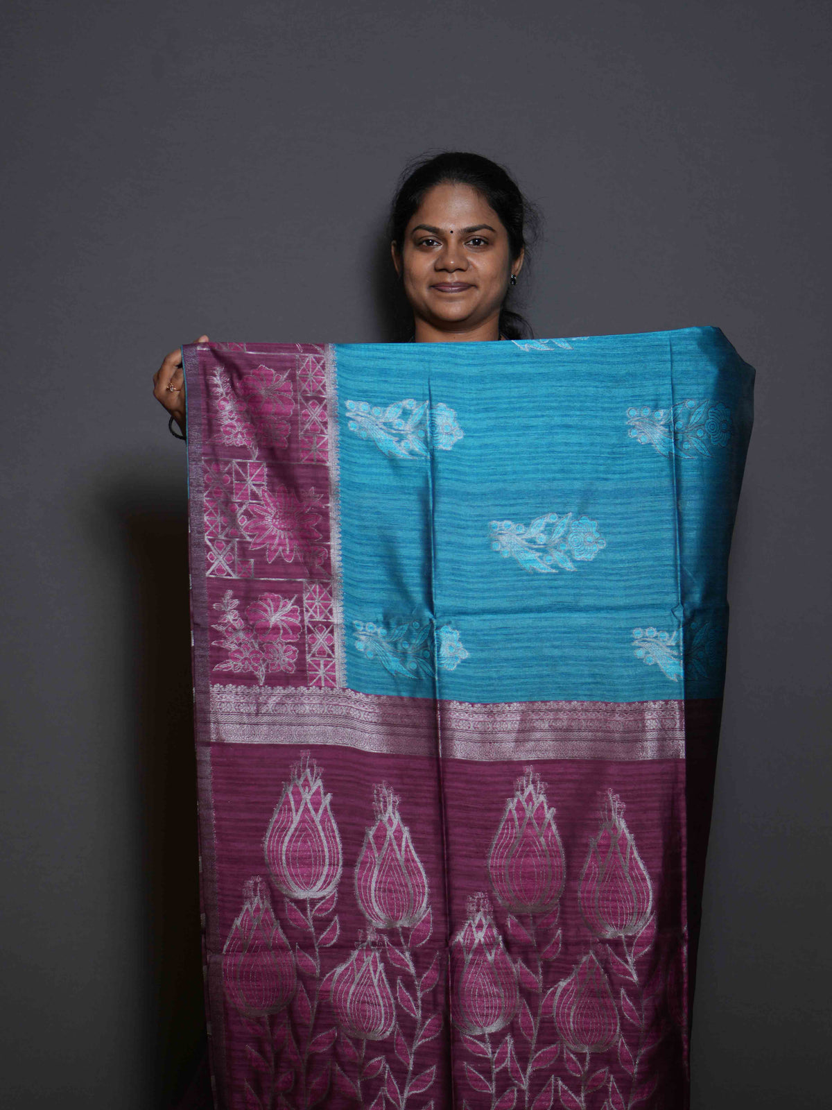 Jute Tussar Sarees Heritage Beauty / SKU318 – 22