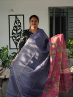Linen Tissue Sarees Timeless Elegance / SKU241 – 1