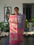 Linen Tissue Sarees Timeless Elegance / SKU241 – 1