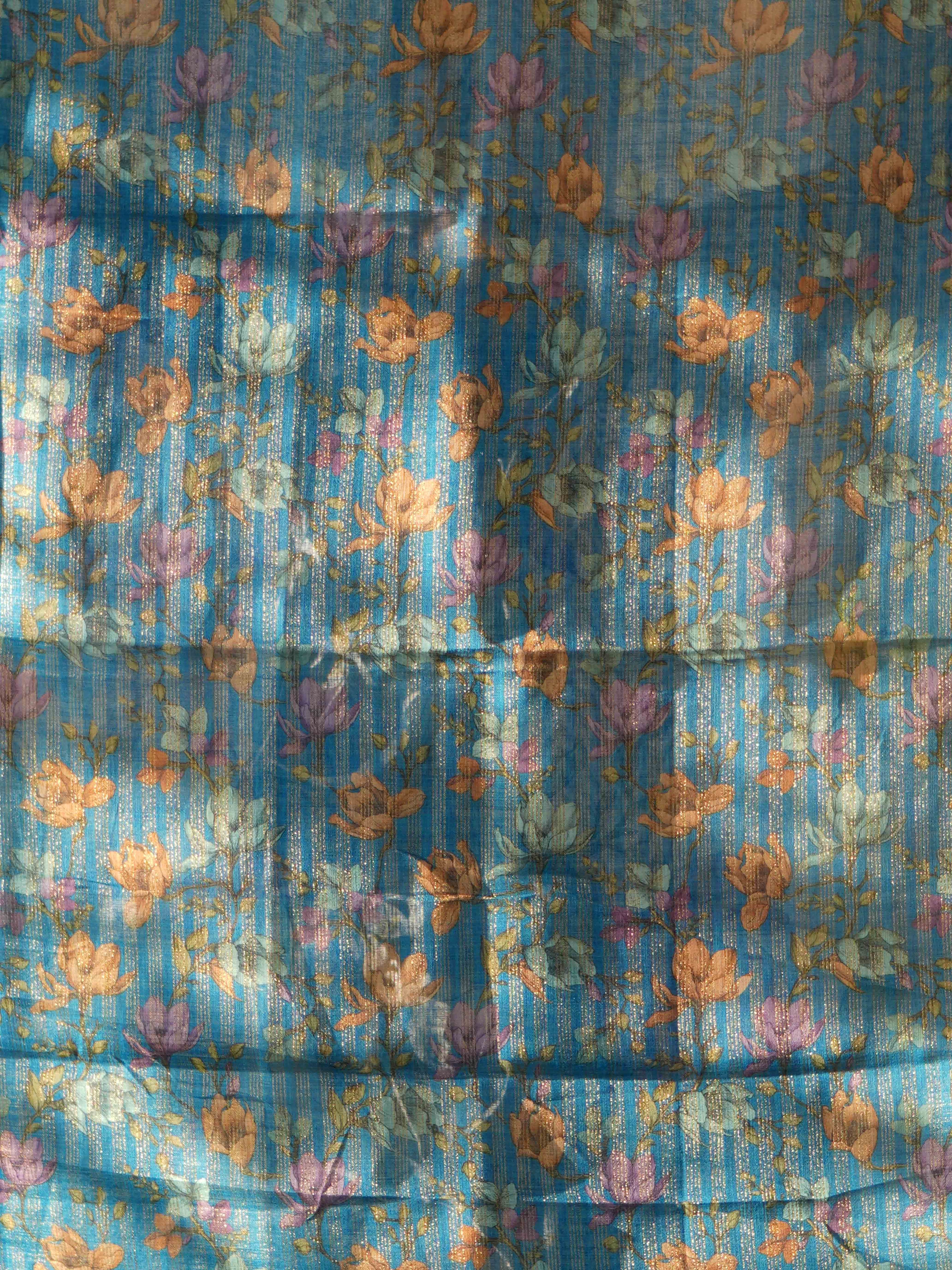 Linen Tissue Sarees Heritage Glow / SKU241 – 2