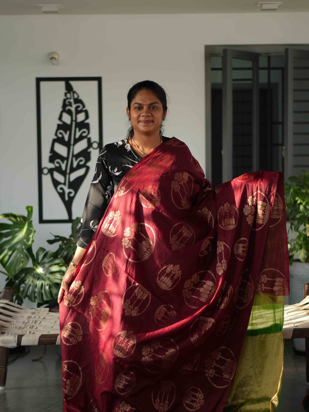 Dupion Silk Sarees Regal Splendor / SKU241 – 8