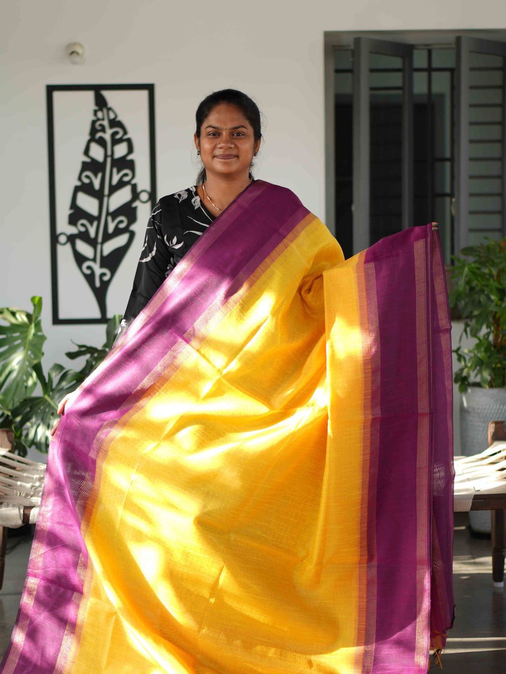Raw Silk Sarees Golden Heritage / SKU239 – 7