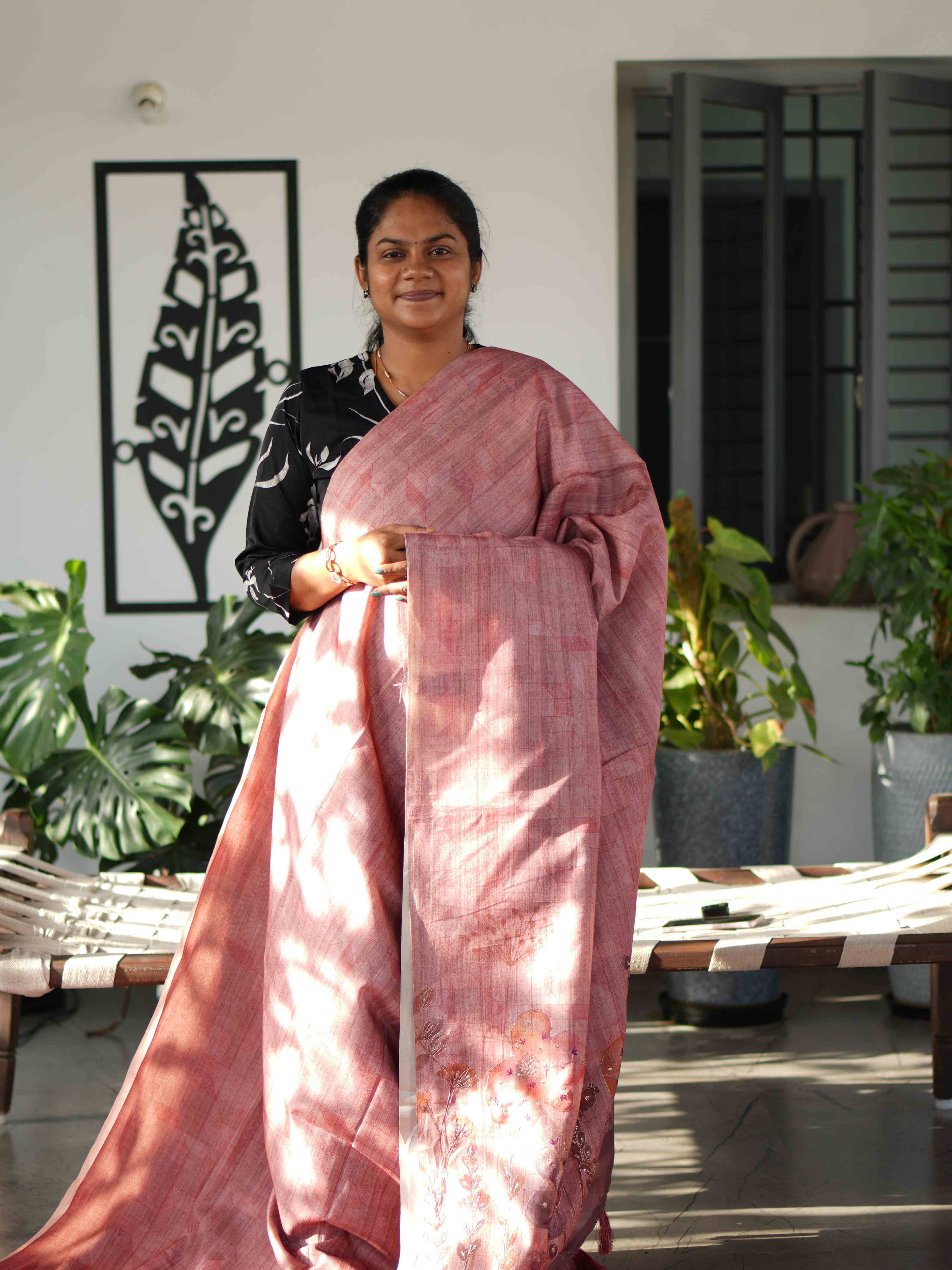 Muga Tussar Sarees Regal Elegance / SKU239 – 15