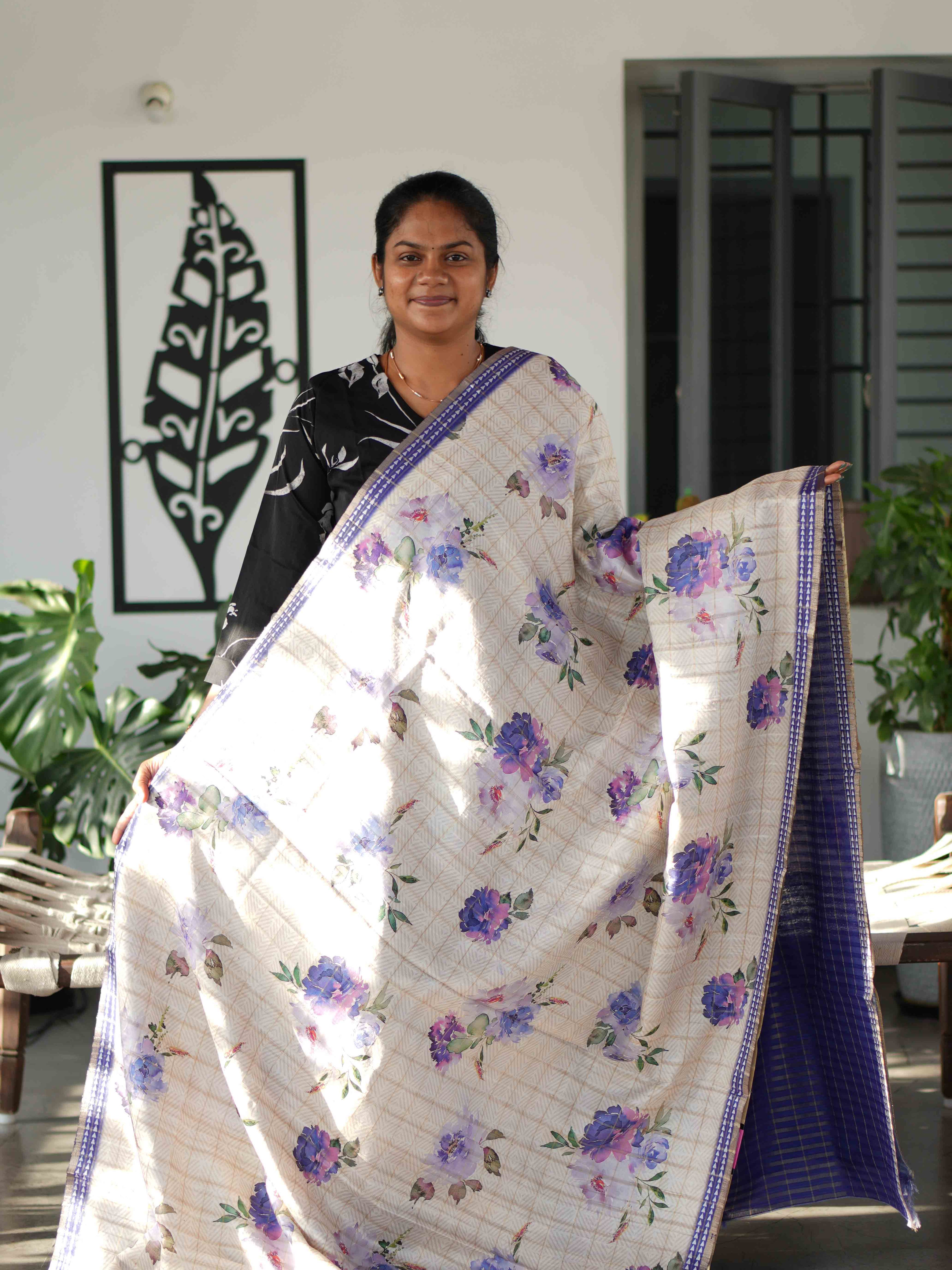 Semi Tussar Sarees Heritage Elegance / SKU239 – 12