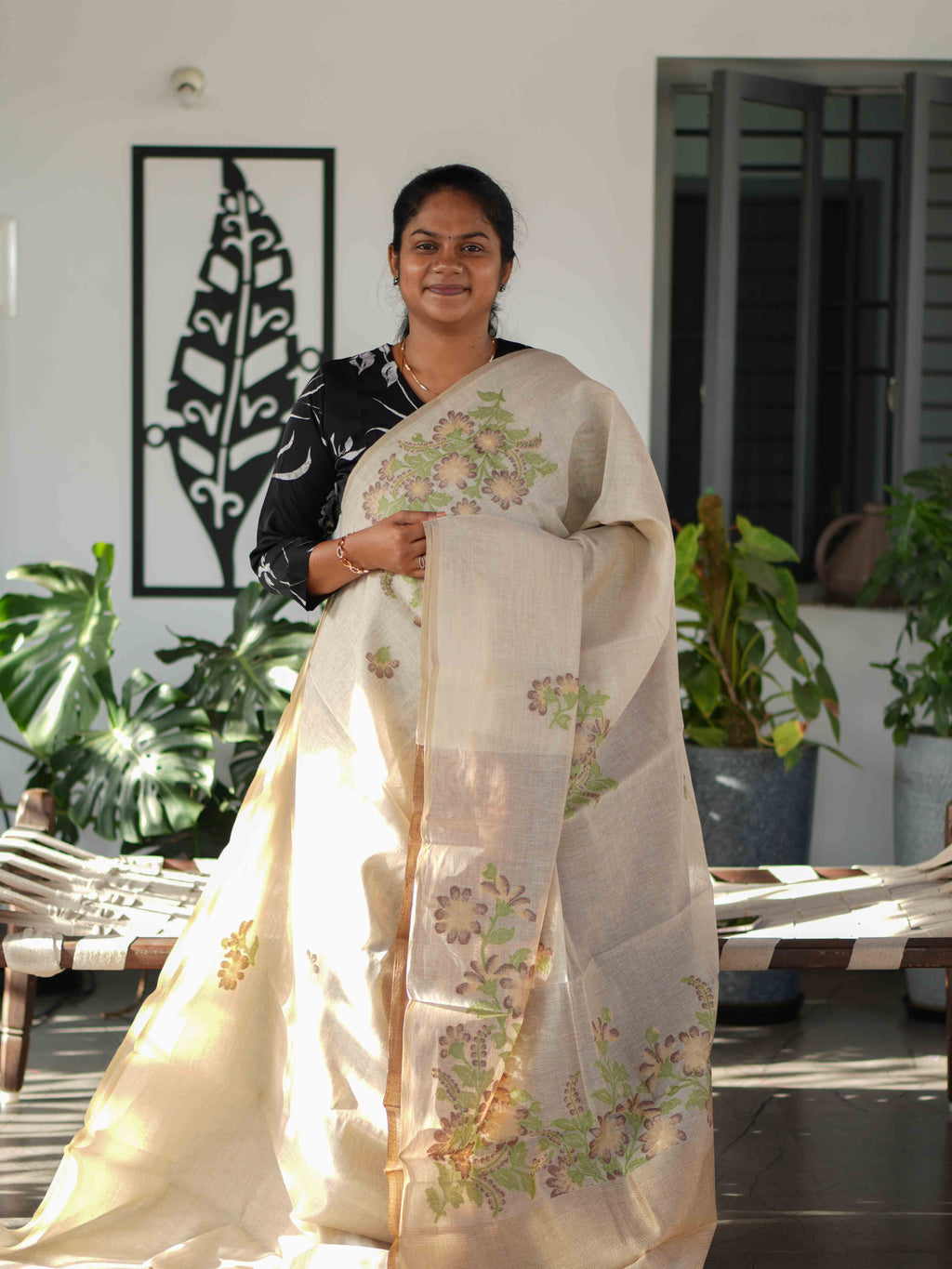 Bamboo Cotton Sarees Heritage Bliss / SKU244 – 8