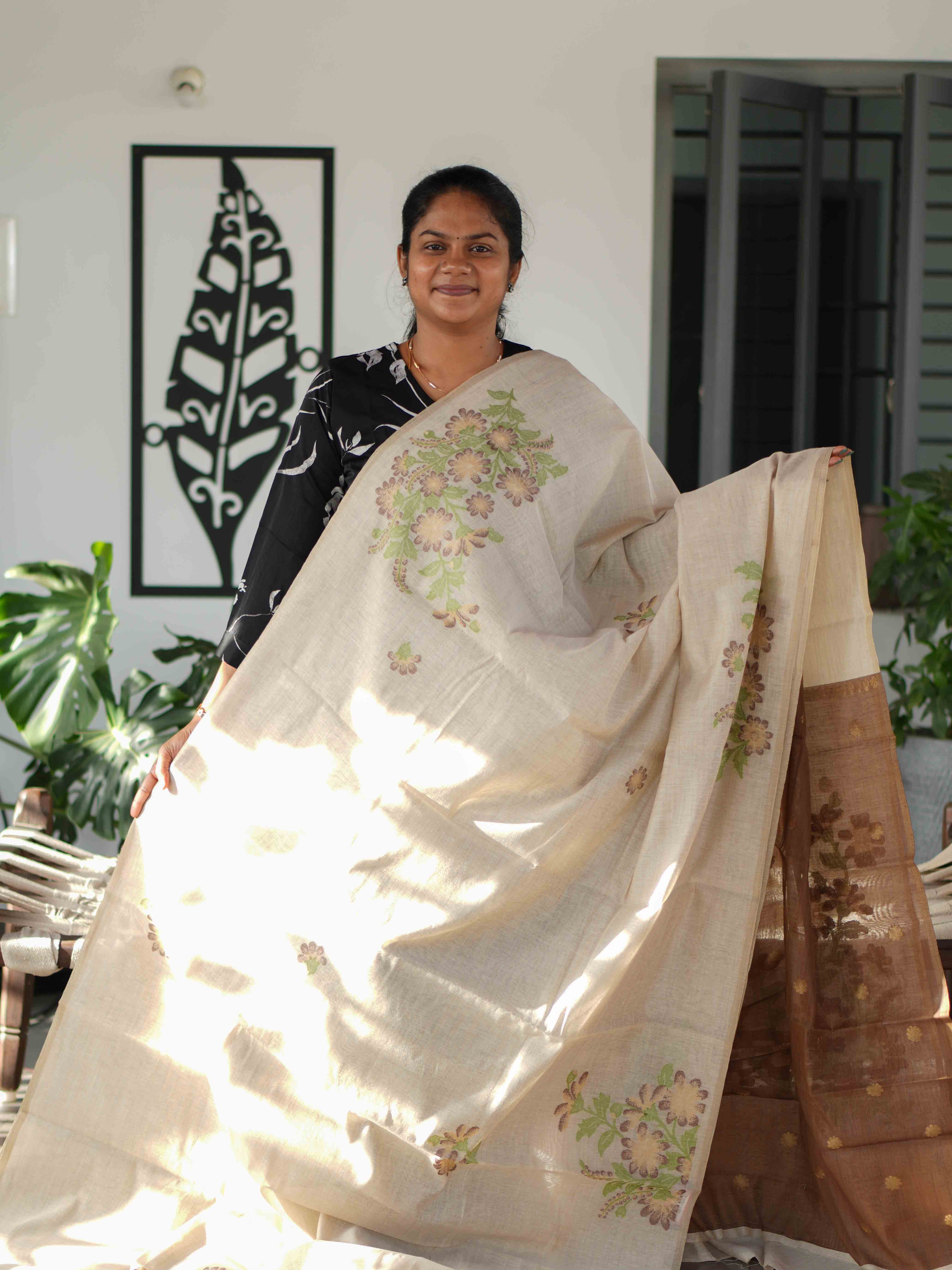 Bamboo Cotton Sarees Heritage Bliss / SKU244 – 8