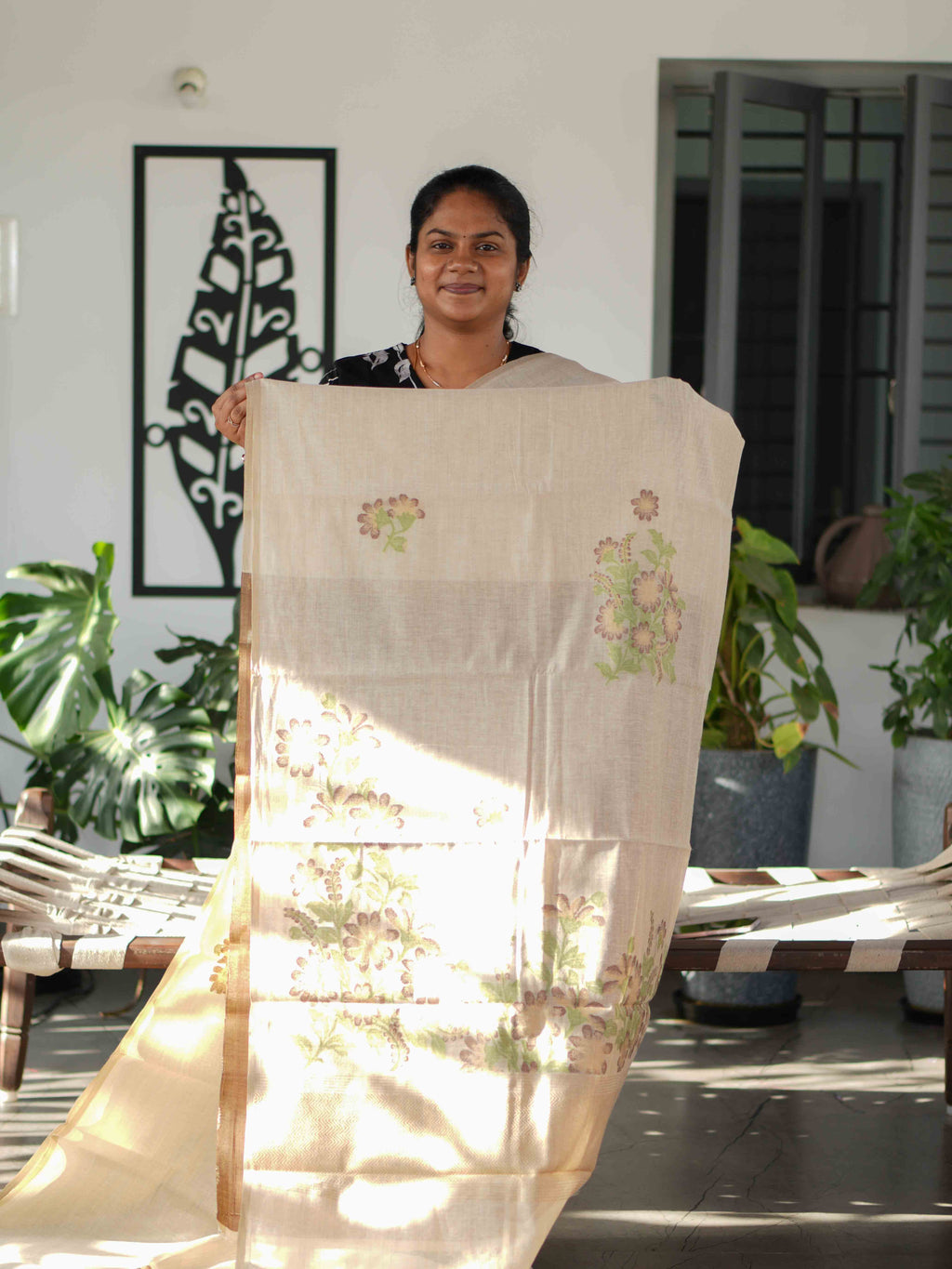 Bamboo Cotton Sarees Heritage Bliss / SKU244 – 8