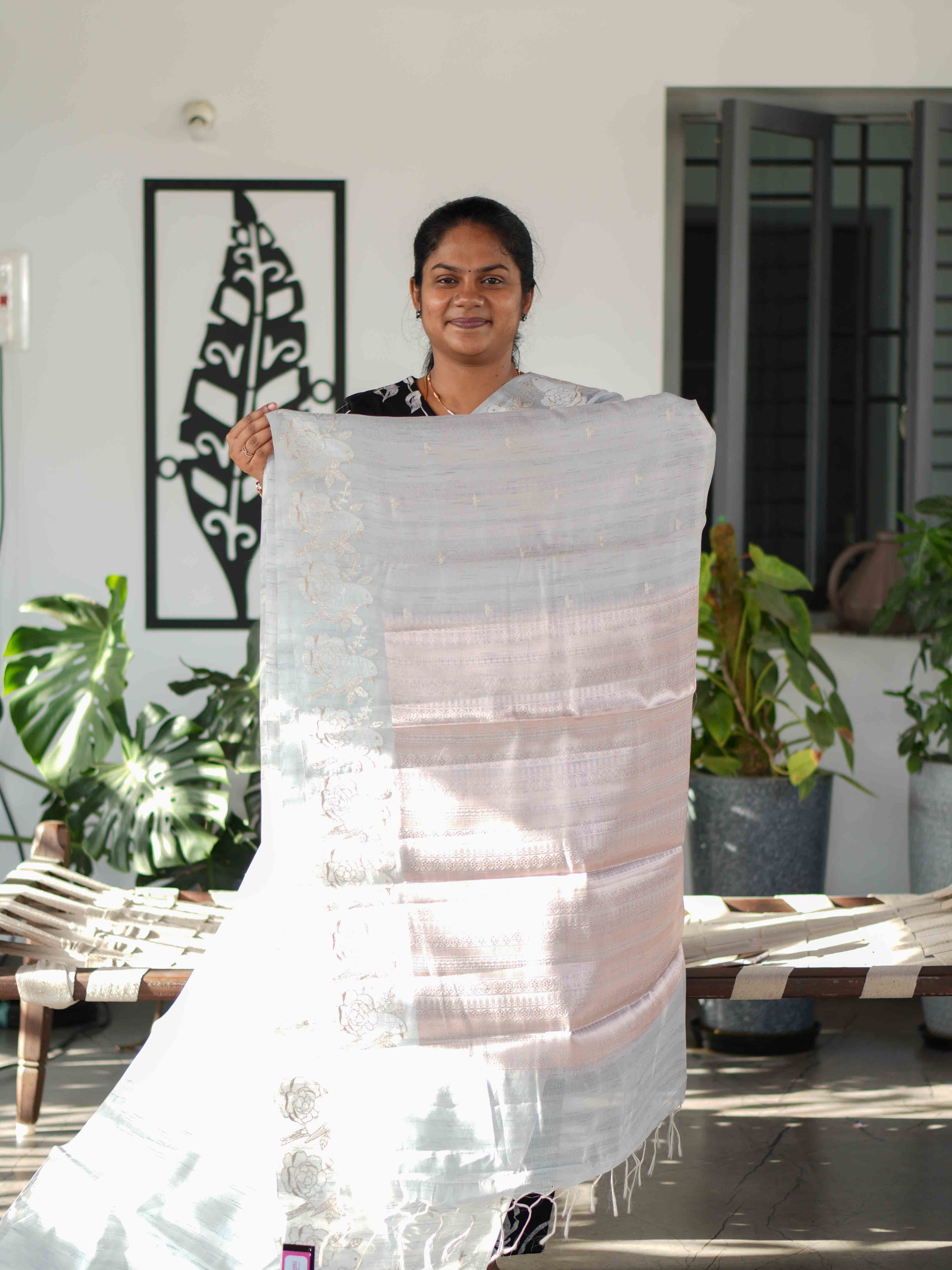 Fancy Cotton Sarees Heritage Elegance / SKU244 – 17