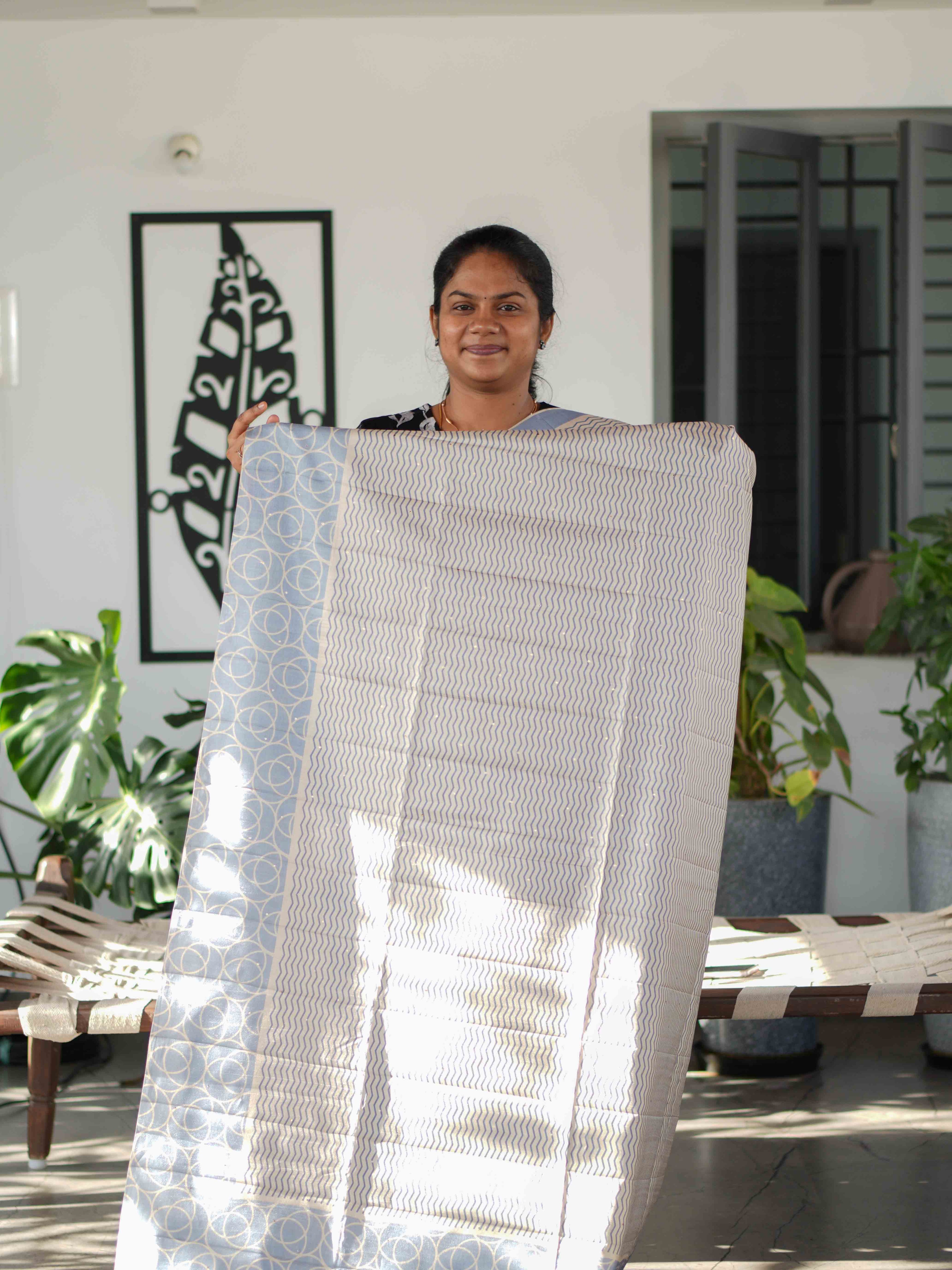 Semi Tussar Sarees Royal Elegance / SKU244 – 4