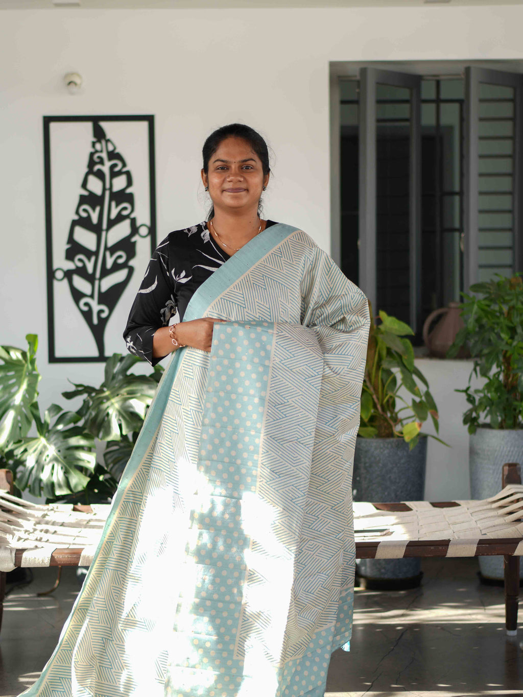Semi Tussar Sarees Regal Harmony / SKU244 – 6