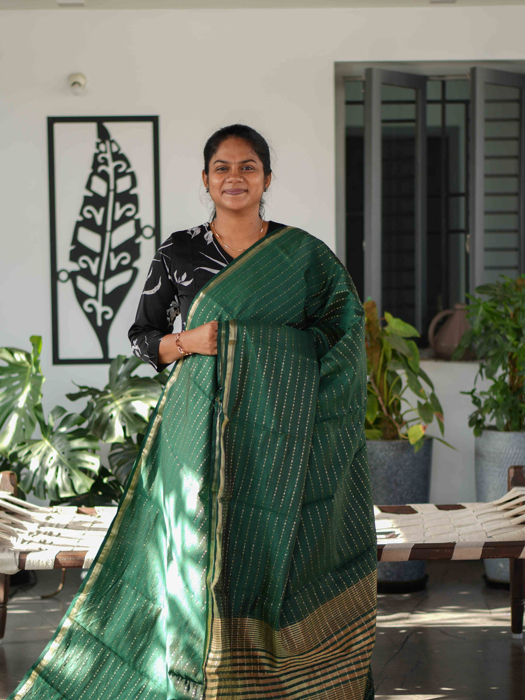 Cotton Banaras Sarees Heritage Grace / SKU244 – 1