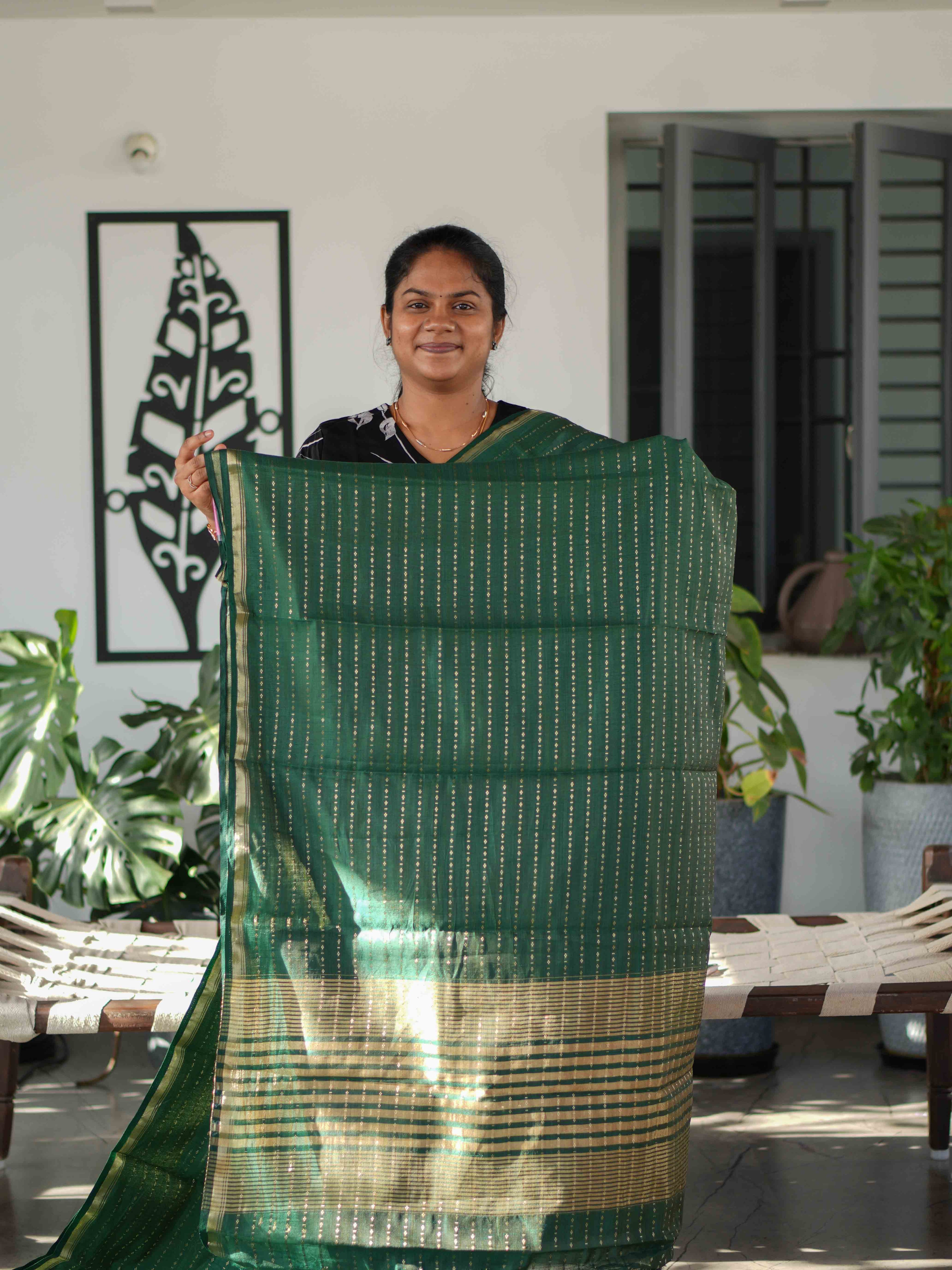 Cotton Banaras Sarees Heritage Grace / SKU244 – 1
