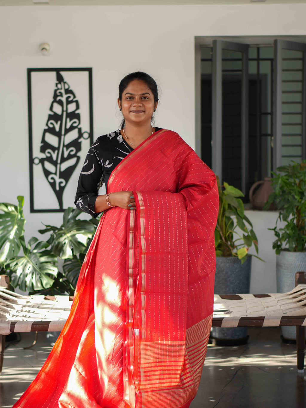 Cotton Banaras Sarees Royal Elegance / SKU244 – 2