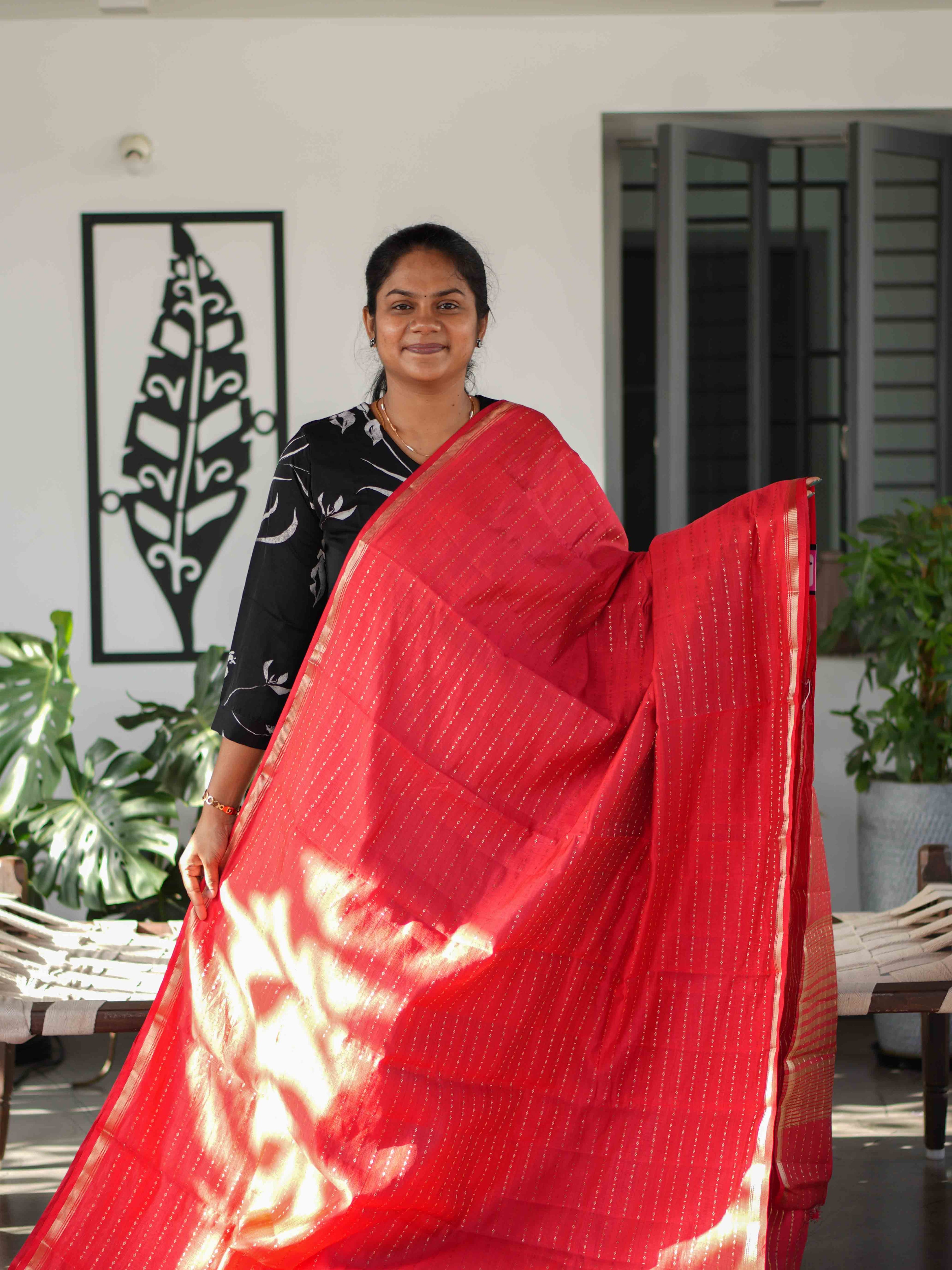 Cotton Banaras Sarees Royal Elegance / SKU244 – 2