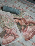 Tissue Linen Salwar Materials Heritage Charm / SKU312 – 12