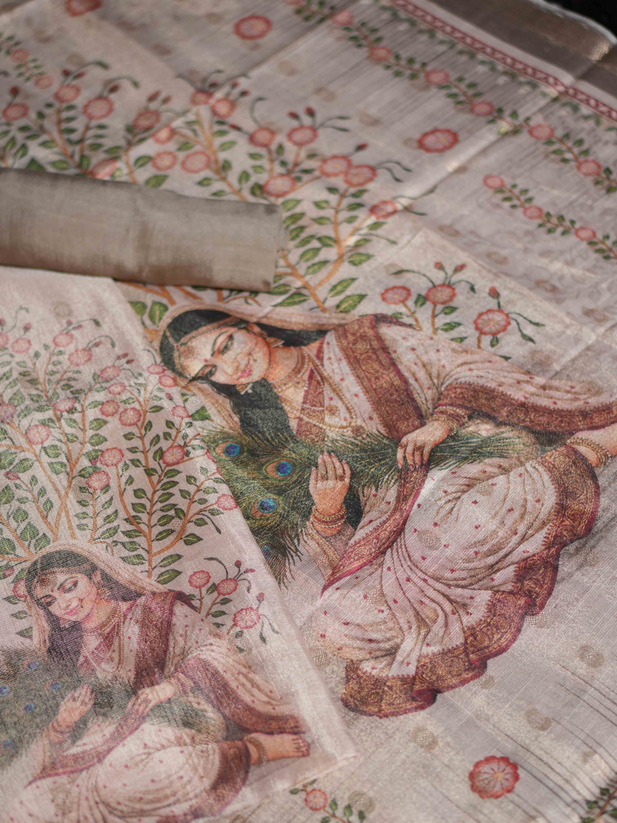 Tissue Linen Salwar Materials Classic Grace / SKU312 – 10