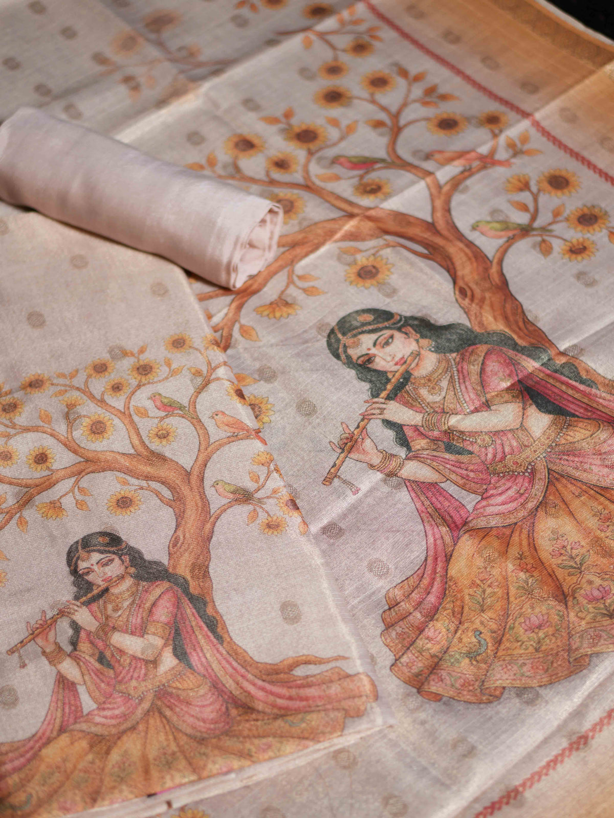 Tissue Linen Salwar Materials Signature Style / SKU312 – 8