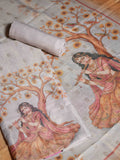Tissue Linen Salwar Materials Refined Grace / SKU312 – 7