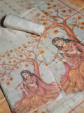 Tissue Linen Salwar Materials Timeless Charm / SKU312 – 6