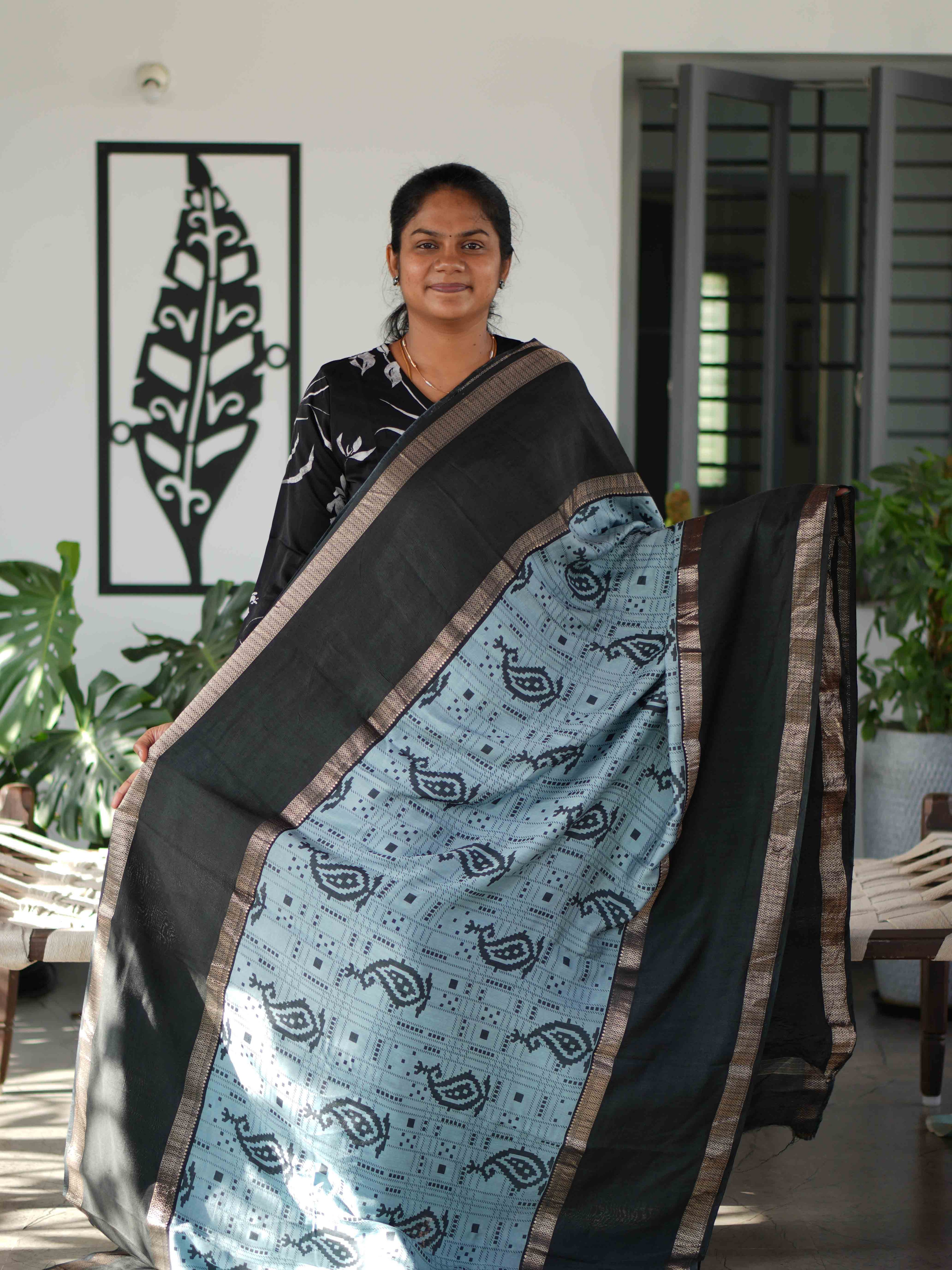 Modal Chanderi Sarees Heritage Charm / SKU248 – 2