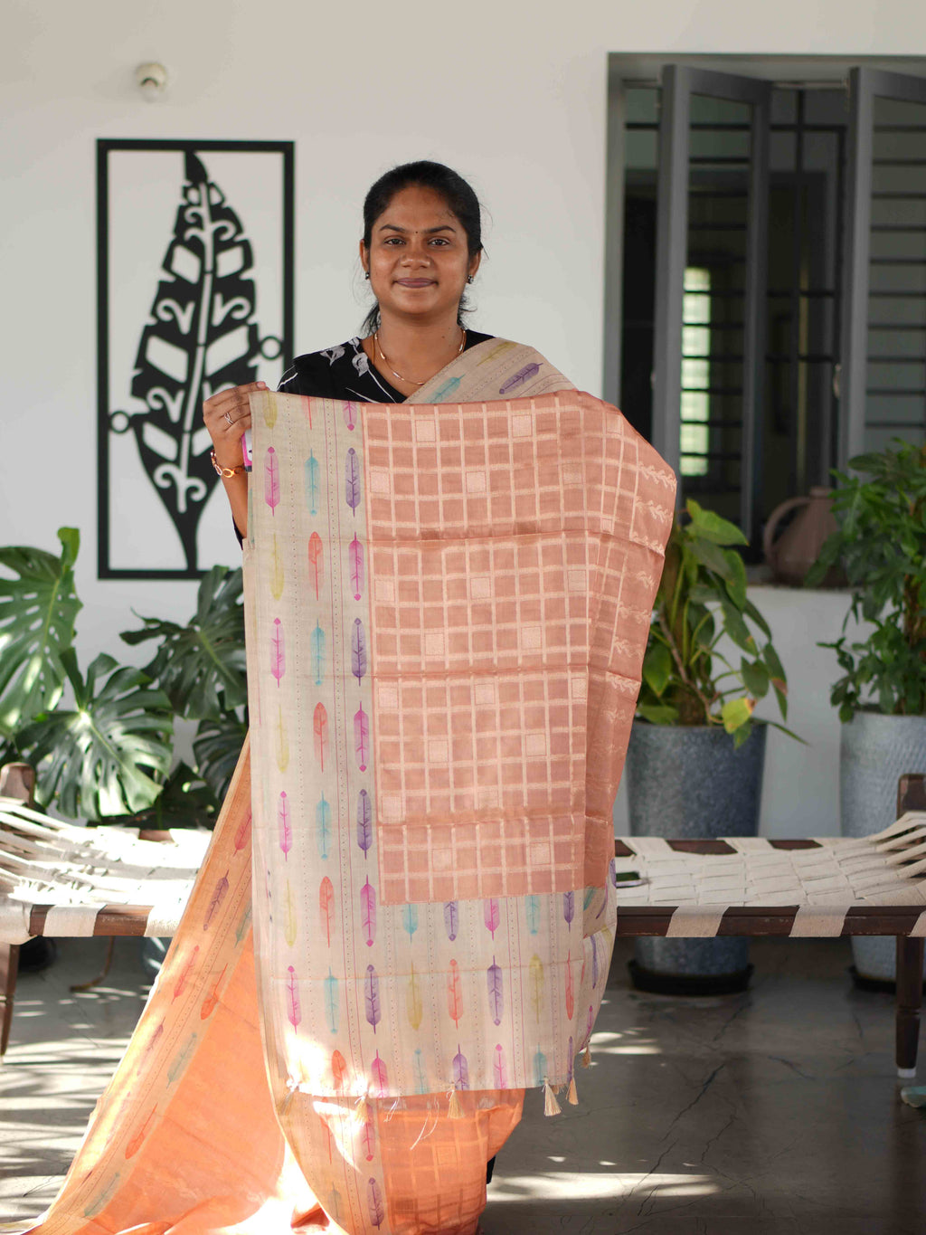 Semi Tussar Sarees Heritage Charm / SKU248 – 12