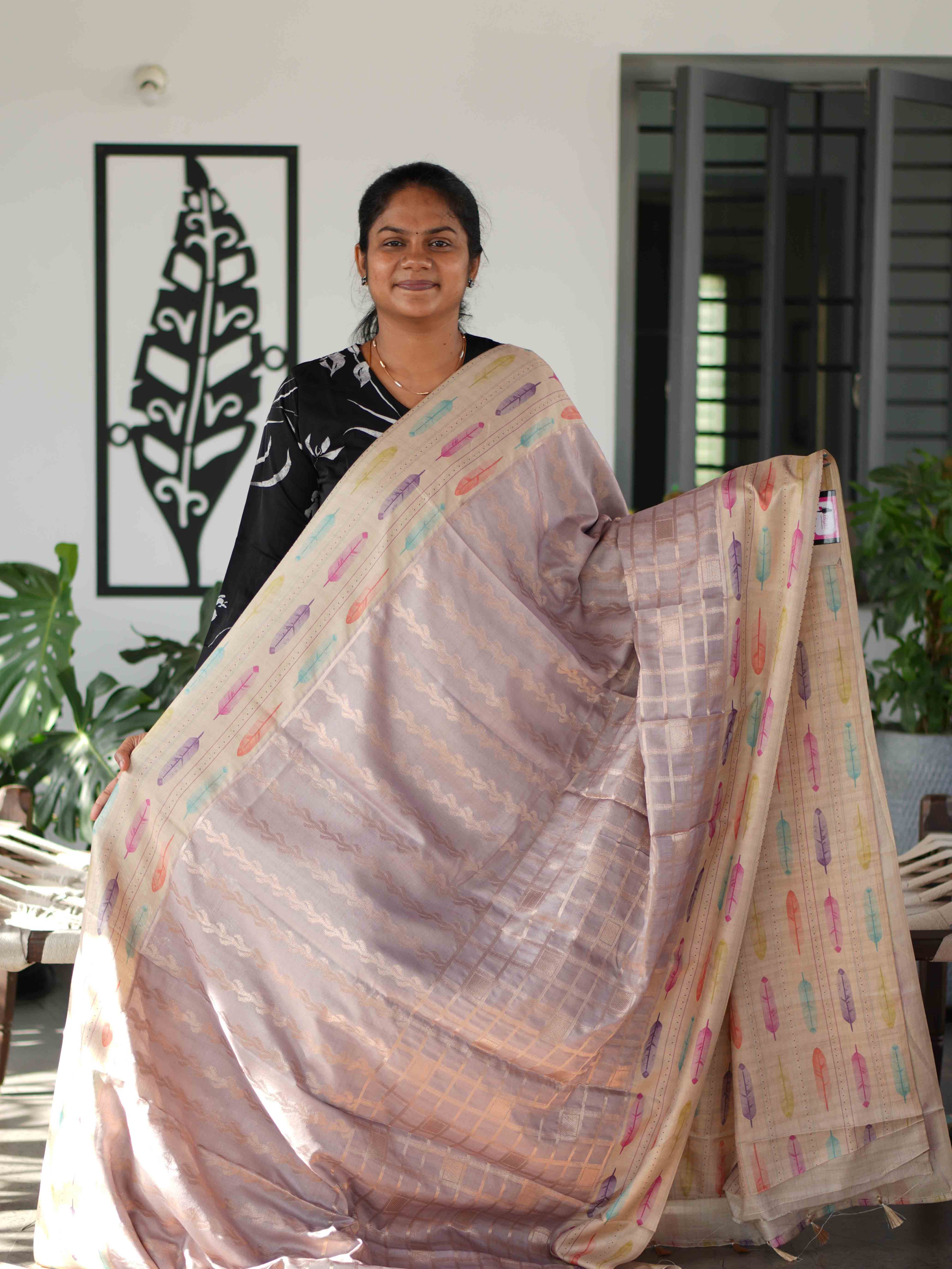 Semi Tussar Sarees Royal Prestige / SKU248 – 13