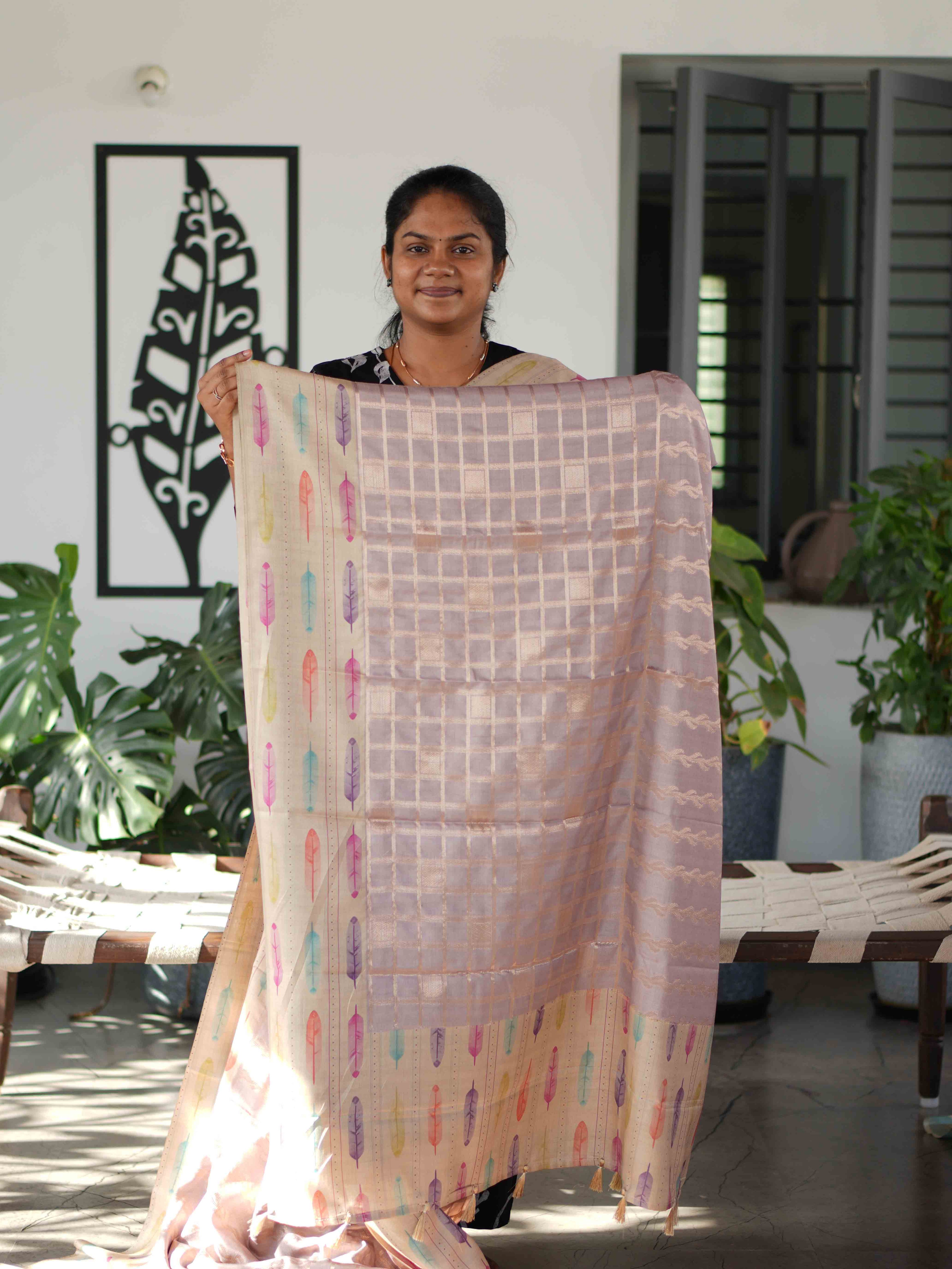 Semi Tussar Sarees Royal Prestige / SKU248 – 13