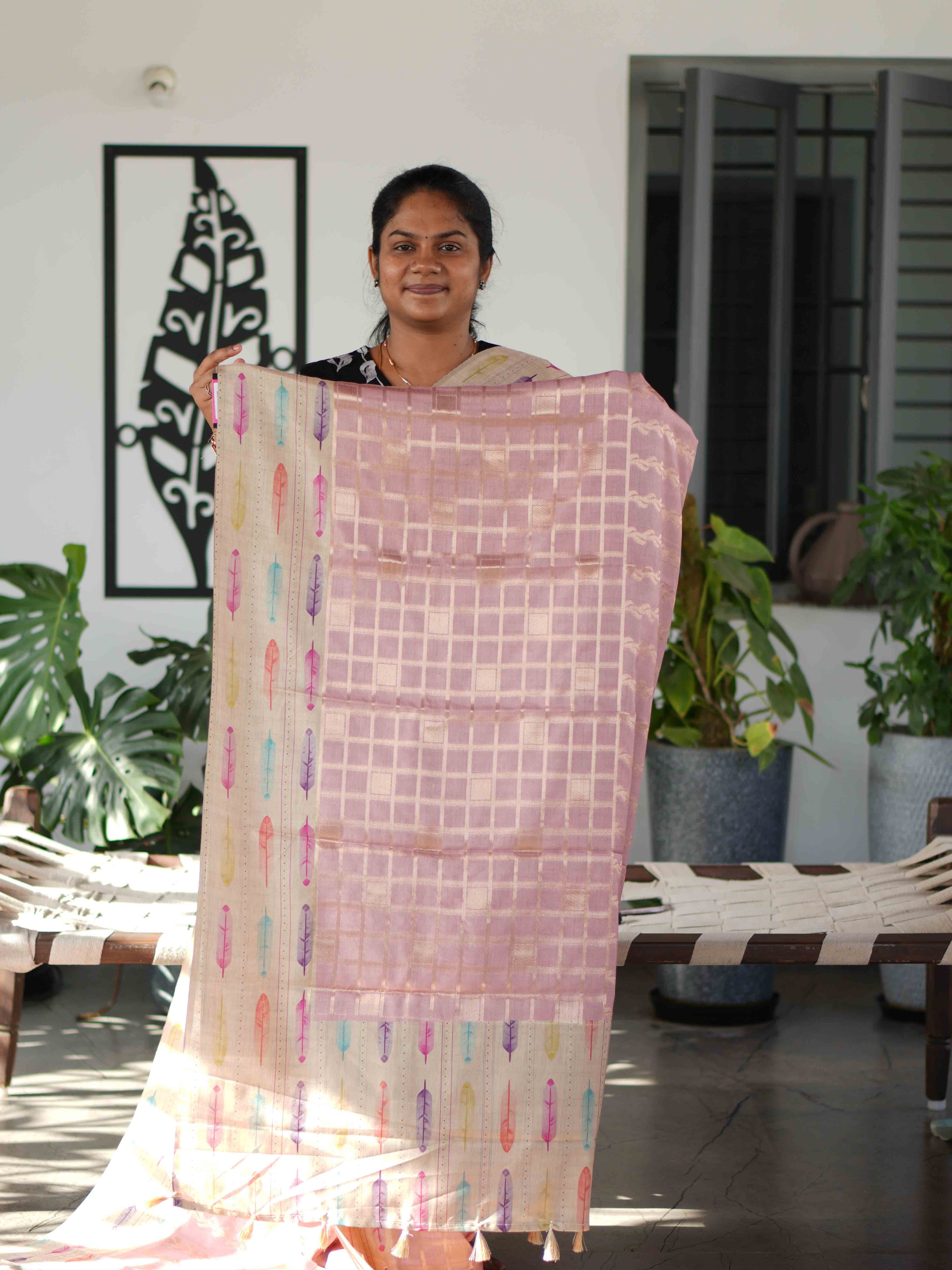 Semi Tussar Sarees Classic Radiance / SKU248 – 14