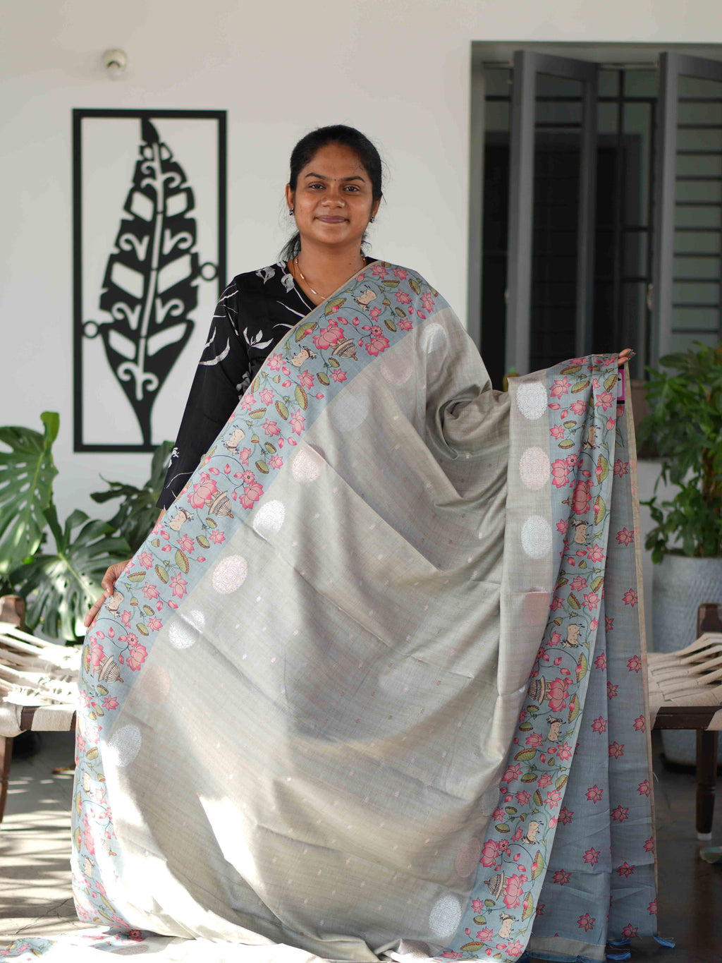 Semi Tussar Sarees Royal Elegance / SKU248 – 11
