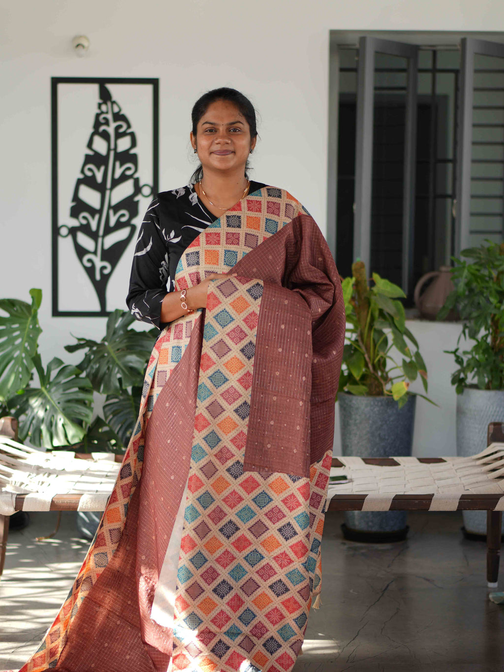 Semi Tussar Sarees Timeless Radiance / SKU248 – 9