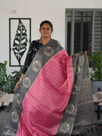 Linen Tissue Sarees Elegant Glow / SKU255 – 1