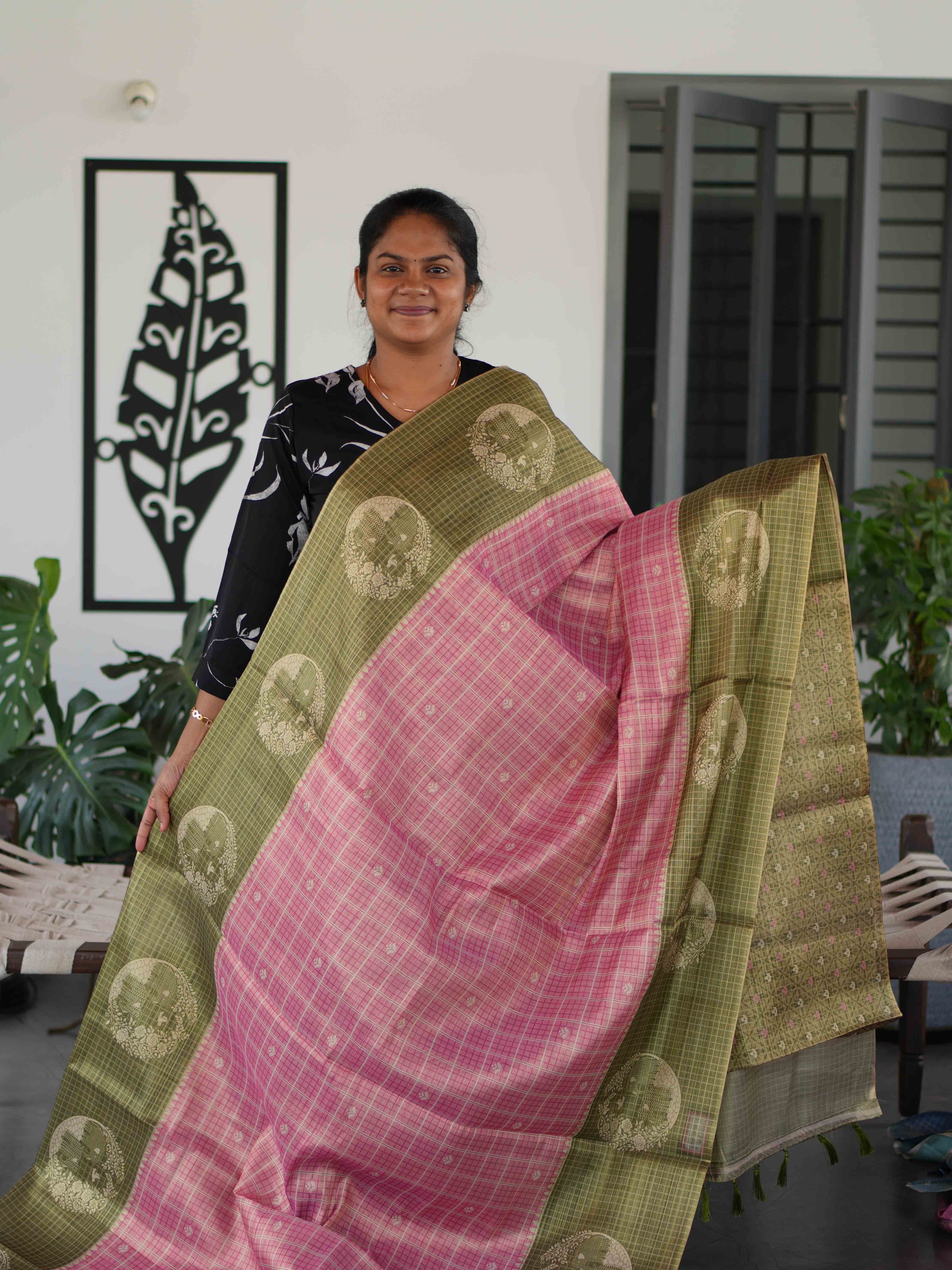 Linen Tissue Sarees Natural Grace / SKU255 – 6