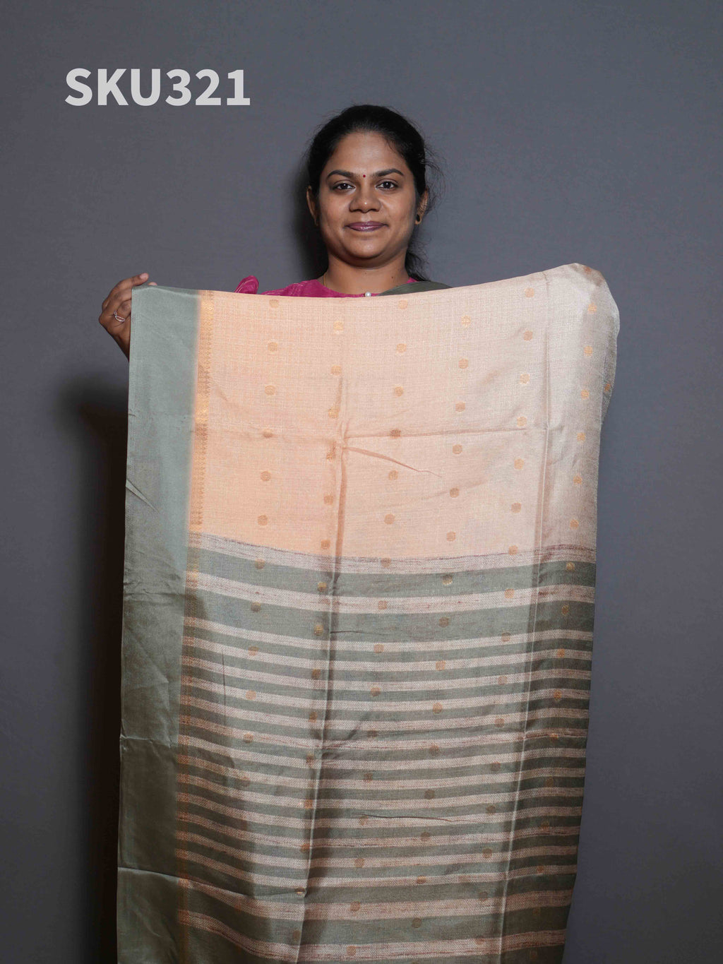 Shaded Soft Tussar Sarees Royal Grace / SKU321 – 1