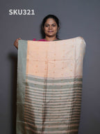 Shaded Soft Tussar Sarees Royal Grace / SKU321 – 1