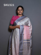 Shaded Soft Tussar Sarees Heritage Charm / SKU321 – 2