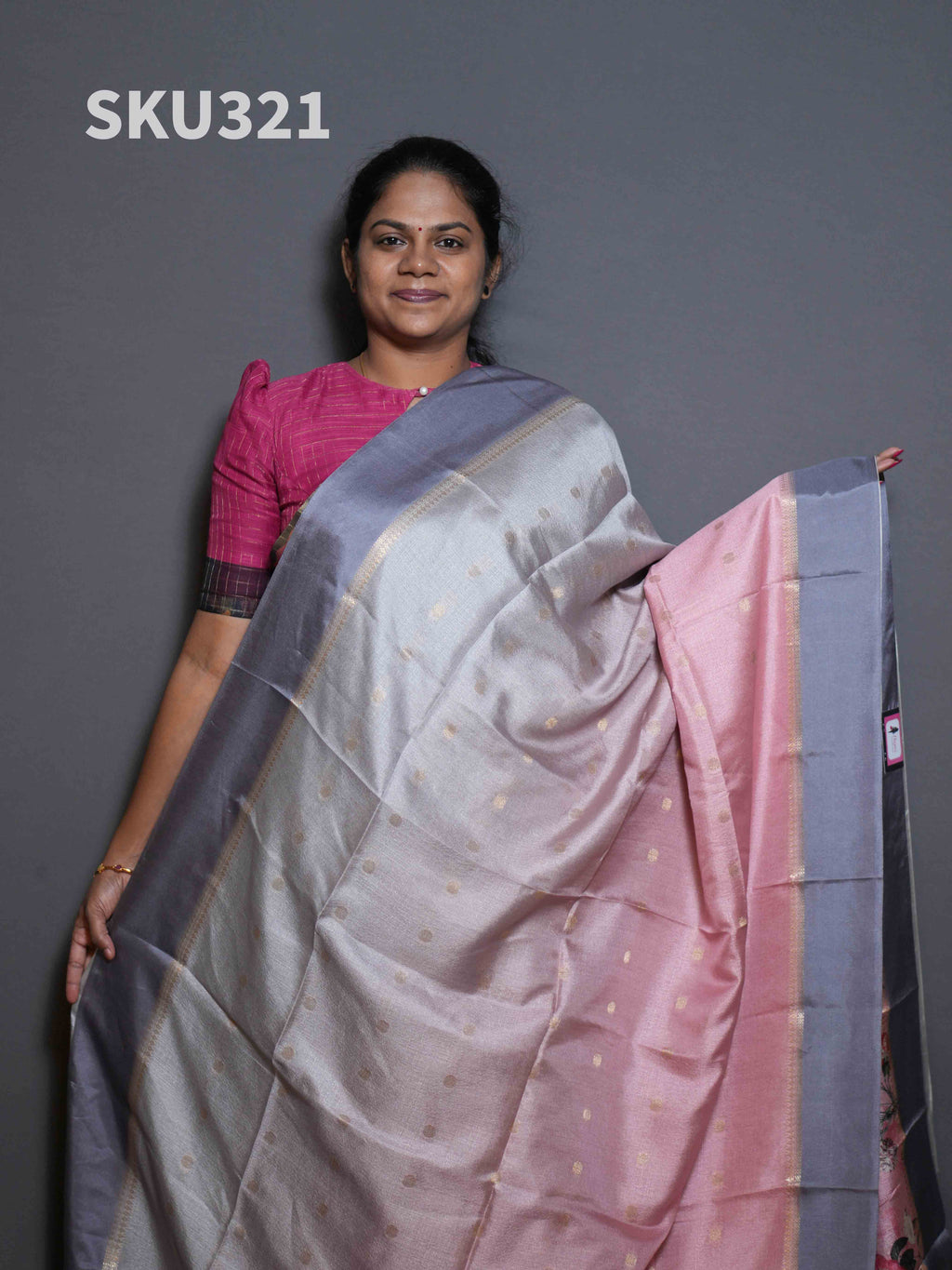 Shaded Soft Tussar Sarees Heritage Charm / SKU321 – 2