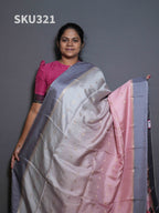 Shaded Soft Tussar Sarees Heritage Charm / SKU321 – 2