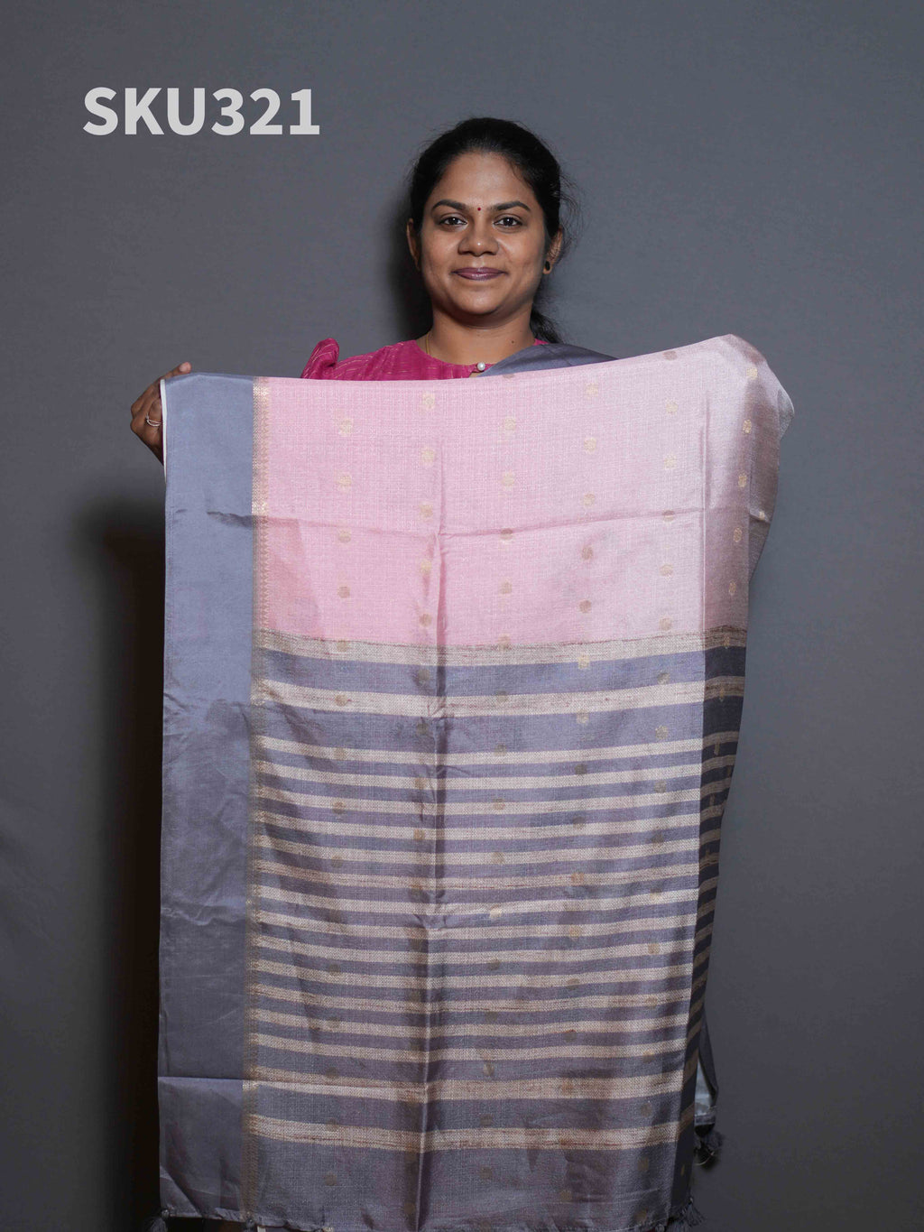 Shaded Soft Tussar Sarees Heritage Charm / SKU321 – 2