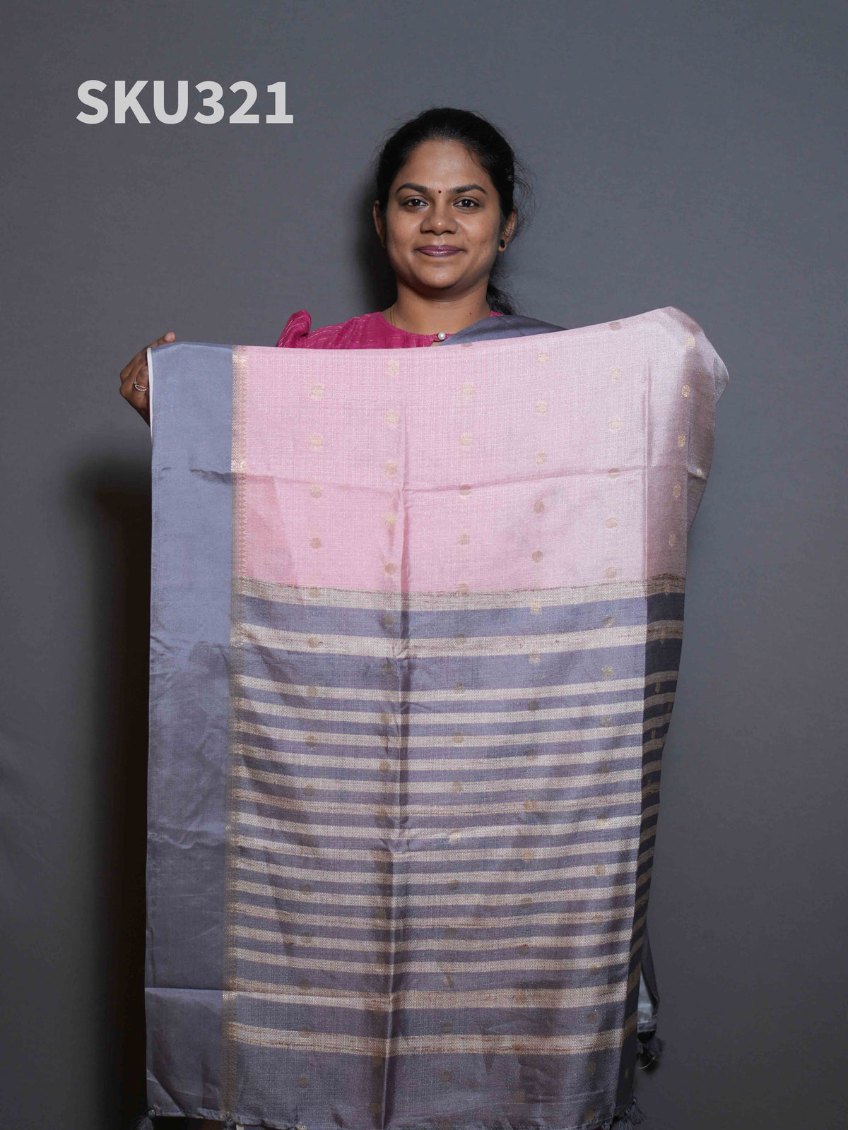Shaded Soft Tussar Sarees Heritage Charm / SKU321 – 2