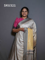 Shaded Soft Tussar Sarees Regal Weave / SKU321 – 4