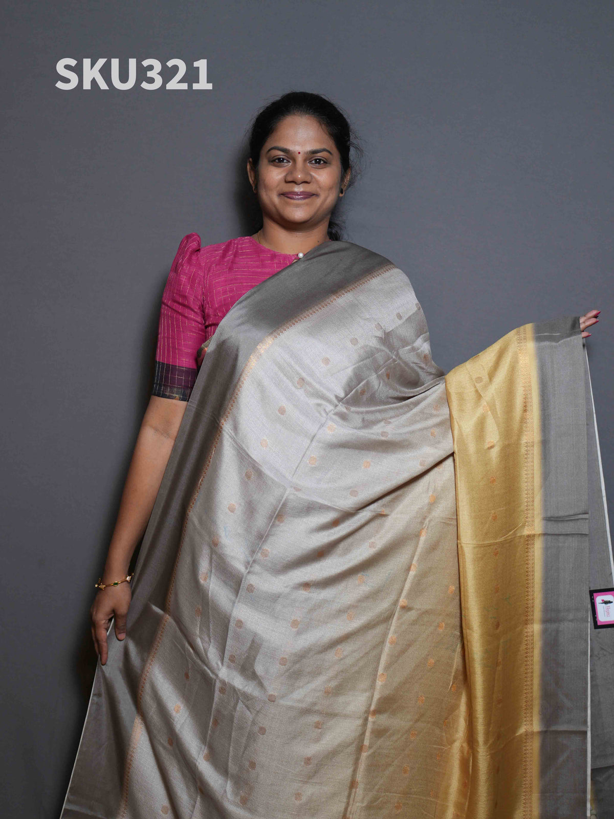 Shaded Soft Tussar Sarees Regal Weave / SKU321 – 4