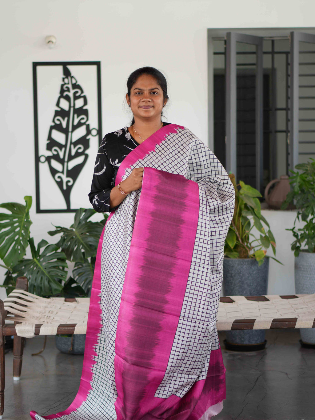 Matka Silk Sarees Elegant Weave / SKU254 – 1