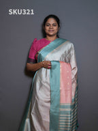 Shaded Soft Tussar Sarees Timeless Elegance / SKU321 – 5